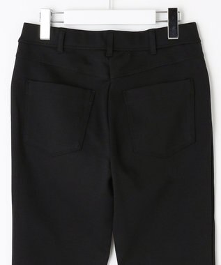 自由区 S 【WEB限定・洗える・撥水加工】ストレッチスリム レギンスパンツ ブラック系