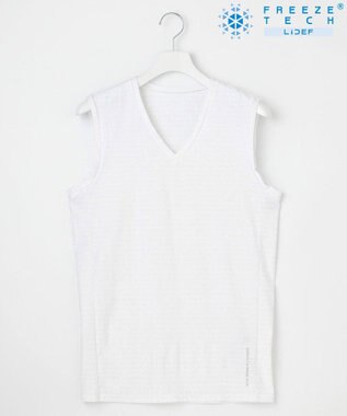 23区GOLF 氷撃シリーズ【冷感】【MEN】ノースリーブ インナーシャツ ホワイト系