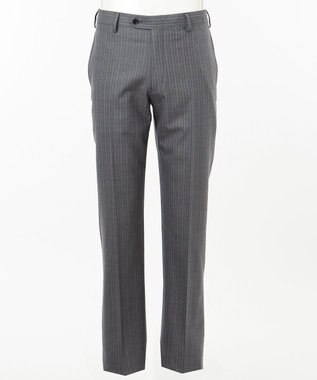 J.PRESS MEN 【ESSENTIAL CLOTHING】オルタネートストライプ スーツ ライトグレー系1