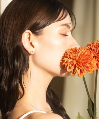 blancotokyo 【金属アレルギー対応】ロングラインピアス ECO