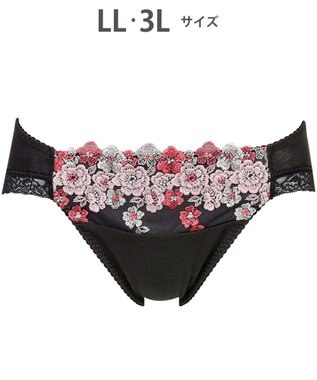 Wing ショーツ KB2060とペア 綿混素材（身生地部） やさしいはきごこち ナチュラルアップブラ はきこみ丈あさめ KF3360 ウイング／ワコール ストロベリー