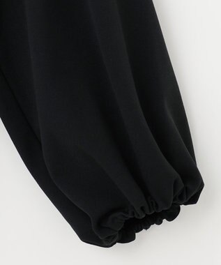 UNFILO 【セットアップ対応/ストレッチ】BEAUTY MOVE ブラウス ブラック