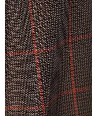 CRAFT STANDARD BOUTIQUE センタープレスチェックパンツ Check Brown