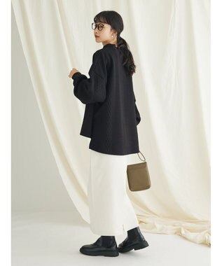 CRAFT STANDARD BOUTIQUE JQカットボリュームスリーブMOCプルオーバー1 Black