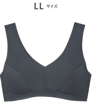 Wing Wing Sports 【ウォーキングブラ】ノンワイヤーブラ 動きやすくてさらりと快適 身生地部は吸汗速乾 カップ肌側はムレにくい NB4033 ウイング／ワコール ダークブラウン