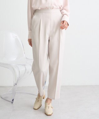 earth music&ecology テーパードパンツ Light Beige