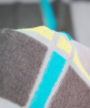 nitorito 【UNISEX】tanbo チェック柄 ストール beige