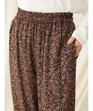 CRAFT STANDARD BOUTIQUE レーヨンイージーパンツ Flower