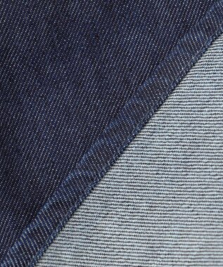 NAVE 【ReNave・セットアップ可/洗える】マーセライズデニムシャツ ネイビー系