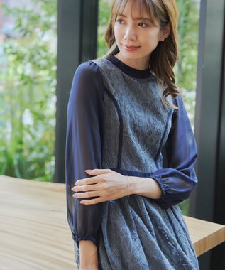 Tiaclasse ストーンチェーンブレスレット シルバー