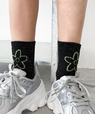 WEGO アソート柄ラメソックス 柄2