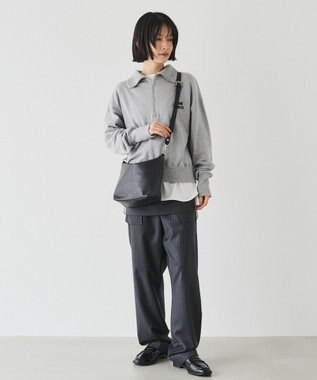 russet ソフトレザーシンプルショルダーバッグ (CE-1328-WEB) Black