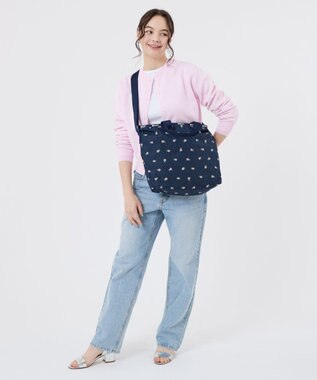 LeSportsac DELUXE EASY CARRY TOTE/ピンクローズエンブロイダリー ピンクローズエンブロイダリー