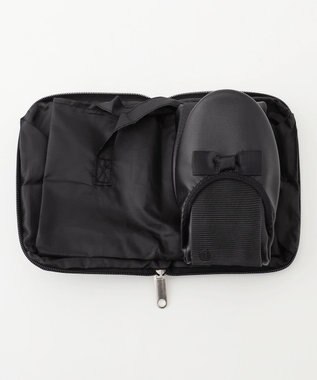 ANY SIS 【バッグ付】折りたたみ スリッパ ブラック