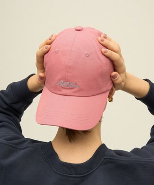 AMERICAN HOLIC PENNEY'S ロゴ刺繍キャップ Pink