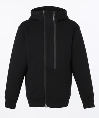 23区GOLF 【MEN】【23Fondation/WEB&一部店舗限定】 フルジップ パーカー ブラック系