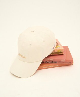 AMERICAN HOLIC PENNEY'S ロゴ刺繍キャップ Ivory