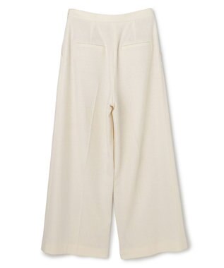 uncrave コンプレストウール ストレートパンツ オフ