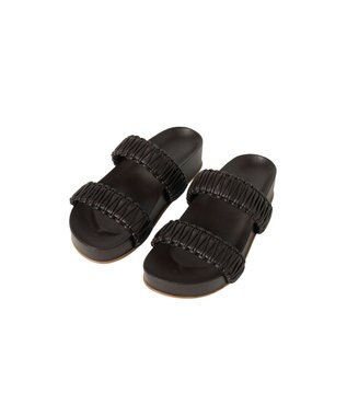 JOSEPH ブレイドレザー　サンダル Cocoa