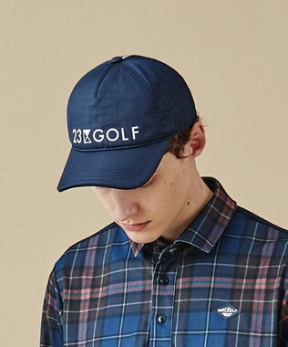 23区GOLF 【MEN】23区GOLFロゴ キャップ ネイビー系