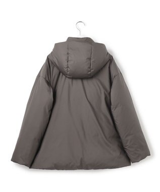 23区 S 【WEB&一部店舗限定】ステッチレス フーデット ダウン チャコールグレー系