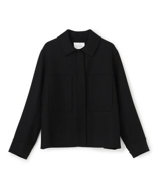 BEIGE， CHAMPIONNET / ウールメルトン シャツジャケット