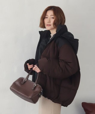 WEGO 【25年秋冬新作/ユニセックス着用ITEM/SMLサイズ展開】2WAYパファーブルゾン