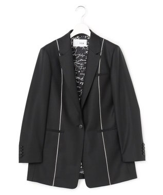 ICB 【30th ANNIVERSARY】Bahariyeインサイドアウト テーラードジャケット ブラック