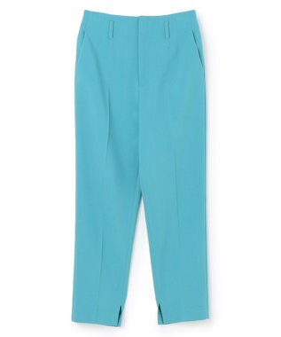 UNFILO ハイウエストテーパードパンツ ターコイズ