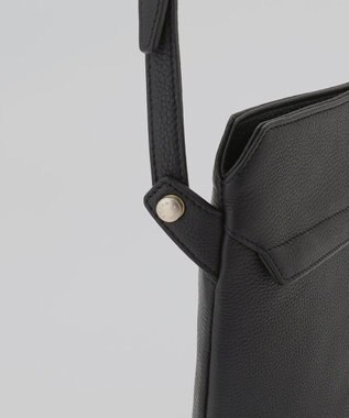 GOTAIRIKU 【ETIAM】シュリンク 縦型ショルダーバッグ《Grace》 ブラック系