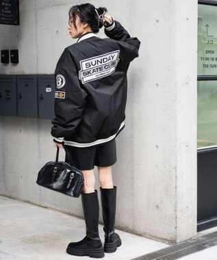 WEGO パテッドワッペンスタジャン ブラックその他