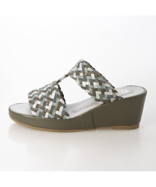 MODE ET JACOMO <D'ICI>メッシュデザインミュール グリーンミックス