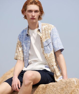  Reyn spooner×J.PRESS リバースプリントクレイジーシャツ