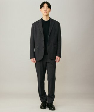 UNFILO MENS コンフォートジャージー スラックス ネイビー