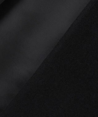 JOSEPH HOMME 【WEB限定】グロッシーウール　ダブルブレストチェスターコート ブラック系