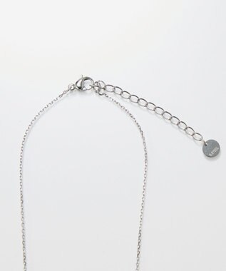 Phoebe 〈金属アレルギー対応〉メタリックホースシューネックレス　シルバー　ステンレス/馬蹄/蹄鉄/ラッキーモチーフ/ギフト/プレゼント/大ぶり シルバー