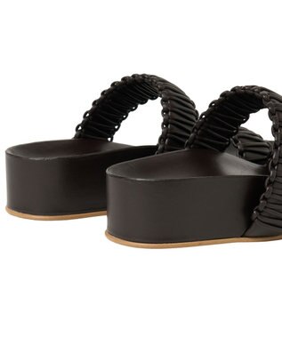 JOSEPH ブレイドレザー　サンダル Cocoa