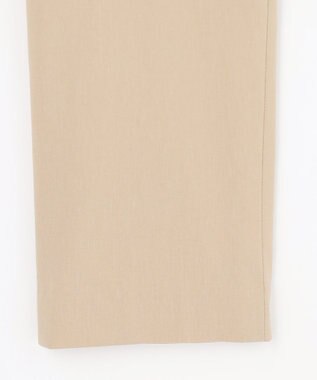 J.PRESS LADIES 【WEB限定カラーあり】セルロースリネンストレッチ テーパード パンツ ベージュ系