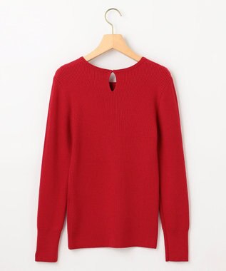 組曲 【WEB限定・2SET】オフショル風NEWツイン ニット チェリーレッド系