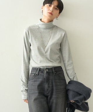 AMERICAN HOLIC タートルカットプルオーバー2 Light Gray Mixture