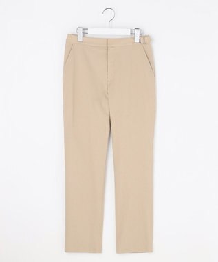 J.PRESS LADIES 【WEB限定カラーあり】セルロースリネンストレッチ テーパード パンツ ベージュ系