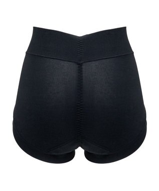 BRADELIS New York 【BRADELIS New York】モモパンツ・ラッピングサニタリーショーツ#319 よく伸びる綿混素材で快適 サニタリー 深め ブラック