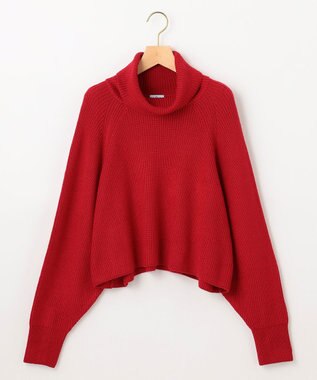 組曲 【WEB限定・2SET】オフショル風NEWツイン ニット チェリーレッド系