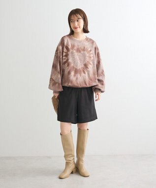 Green Parks ・ＳＵＧＡＲ　ＳＰＯＯＮ　ハートタイダイスウェット Brown