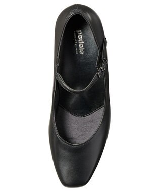 ASICS WALKING ペダラウォーキングシューズ 2E ヒール高5.0cm ブラック系