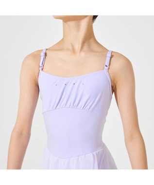 Chacott スカート付レオタード ラベンダー