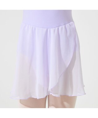 Chacott スカート付レオタード ラベンダー