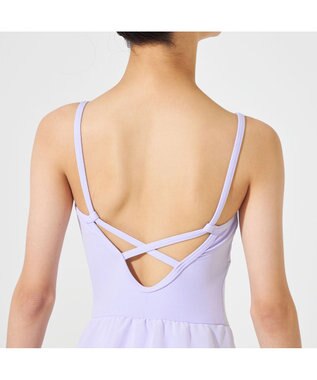 Chacott スカート付レオタード ラベンダー