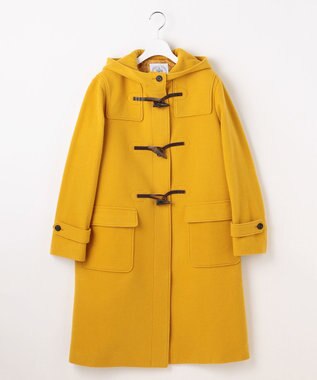 J.PRESS LADIES L Jackal ソフトメルトン ダッフル コート イエロー系