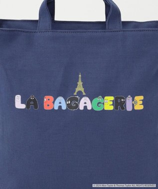 LA BAGAGERIE BARBAPAPA×LA BAGAGERIE   バーバパパコラボ　2WAYバッグ　M ネイビー